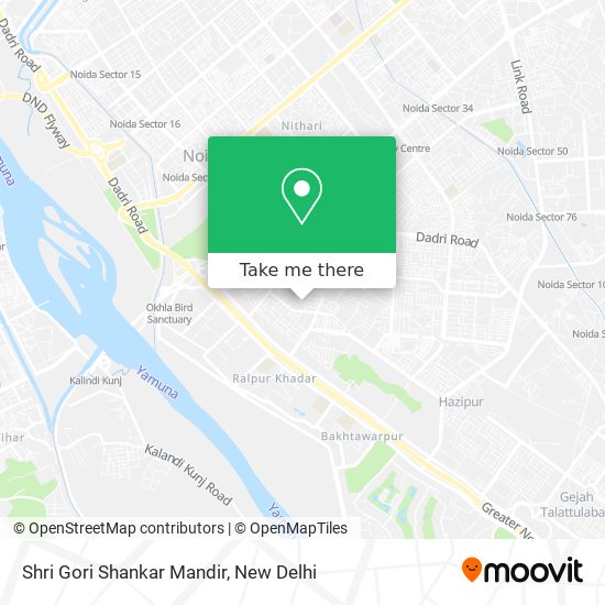 Shri Gori Shankar Mandir map