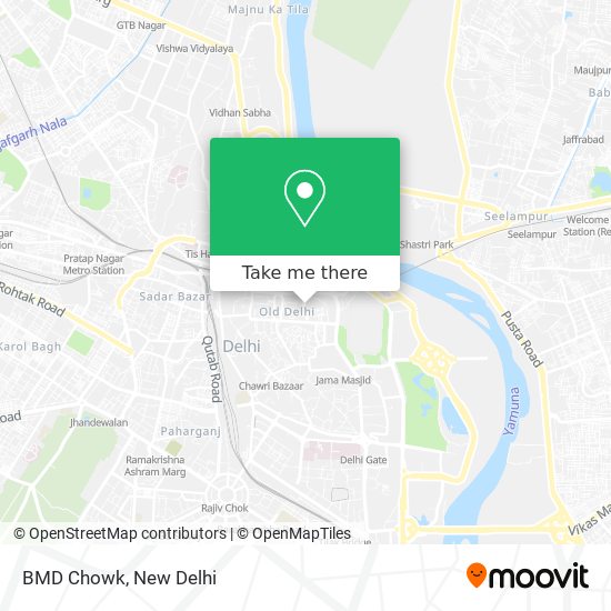 BMD Chowk map