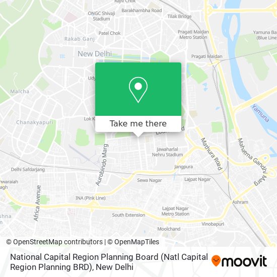 National Capital Region Planning Board (Natl Capital Region Planning BRD) map