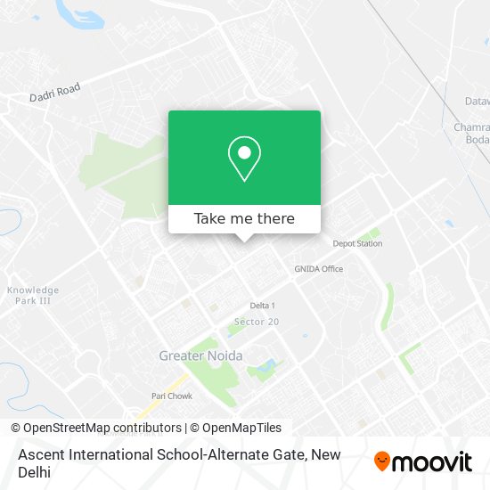 Ascent International School-Alternate Gate map