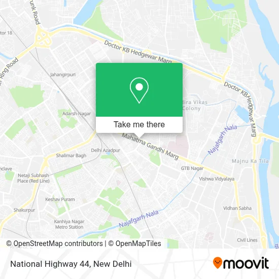 NH-44 map