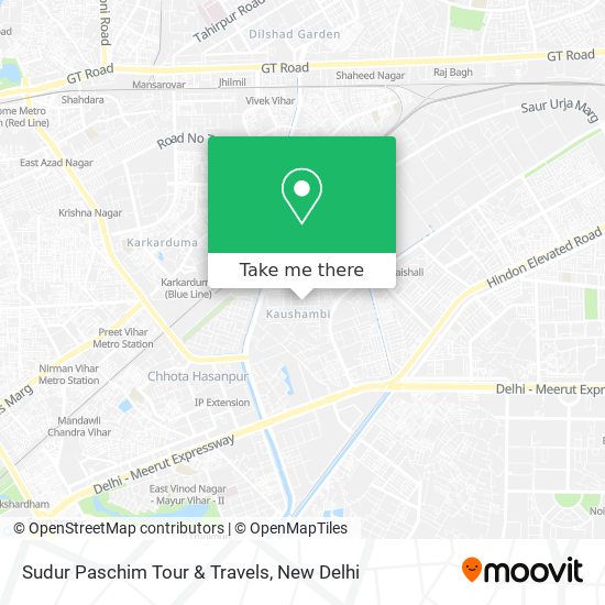 Sudur Paschim Tour & Travels map