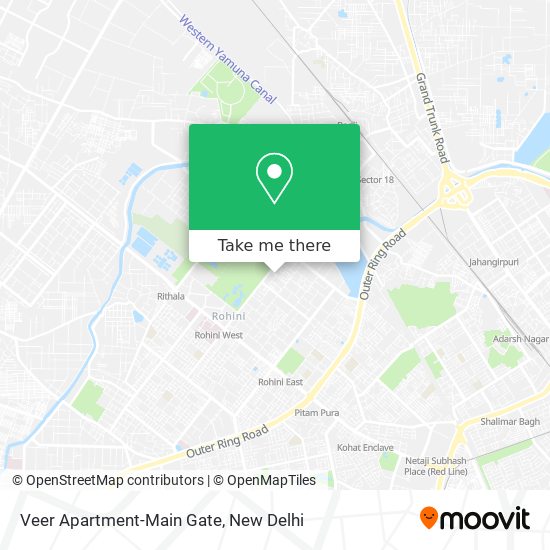 Veer Apartment-Main Gate map