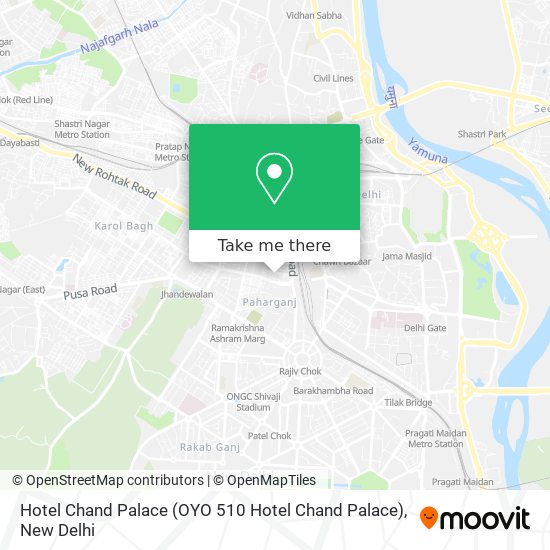 Hotel Chand Palace (OYO 510 Hotel Chand Palace) map