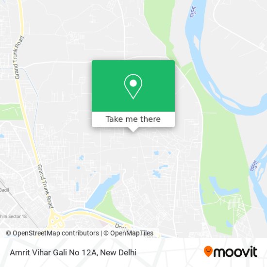 Amrit Vihar Gali No 12A map