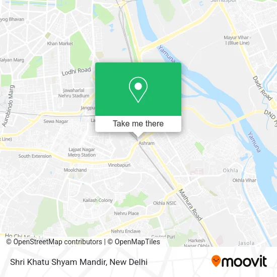 Shri Khatu Shyam Mandir map