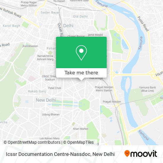 Icssr Documentation Centre-Nassdoc map