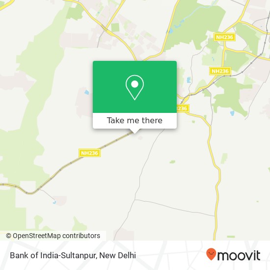 Bank of India-Sultanpur map