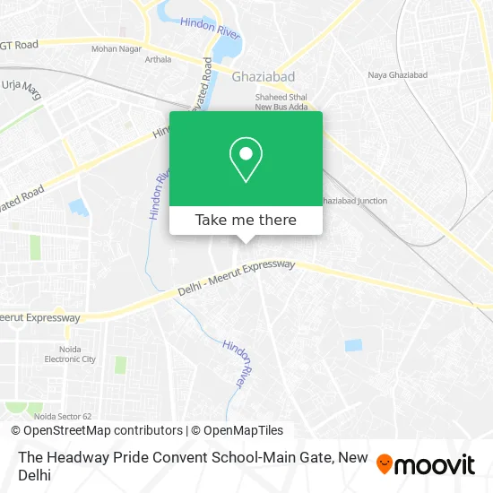 The Headway Pride Convent School-Main Gate map
