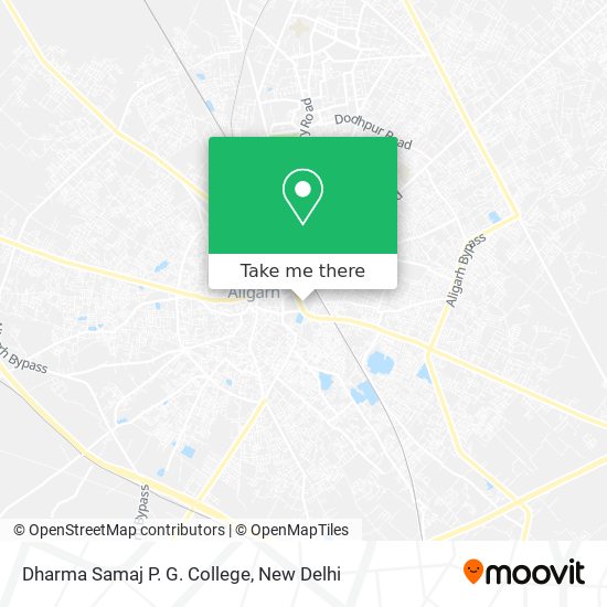 Dharma Samaj P. G. College map