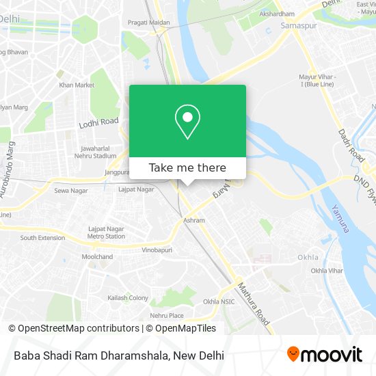 Baba Shadi Ram Dharamshala map