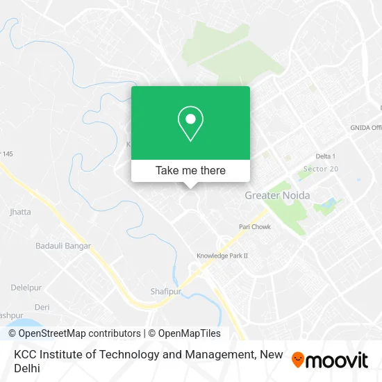 KCC Institute of Technology and Management map