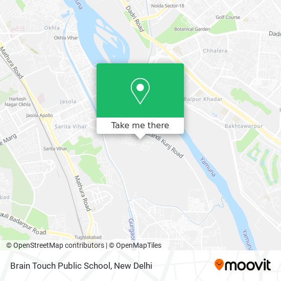 Brain Touch Public School map