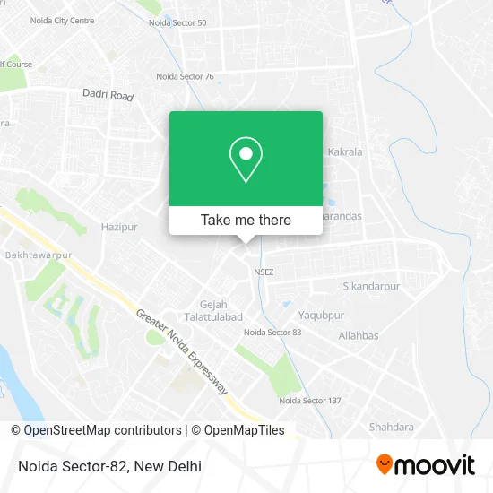 Noida Sector-82 map