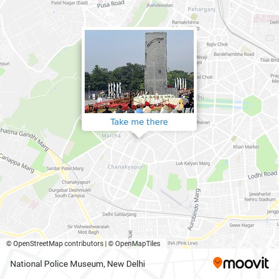 National Police Museum map