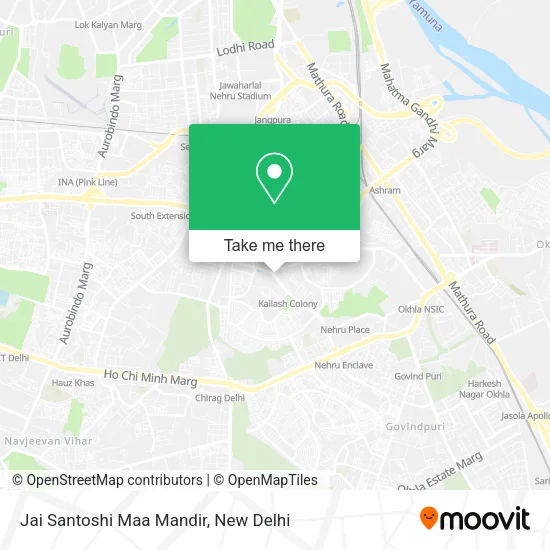 Jai Santoshi Maa Mandir map