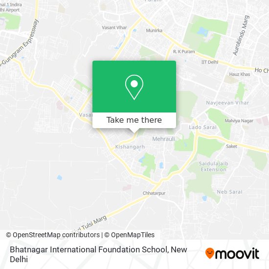 Bhatnagar International Foundation School map