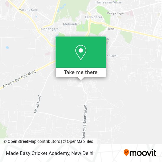 Made Easy Cricket Academy map