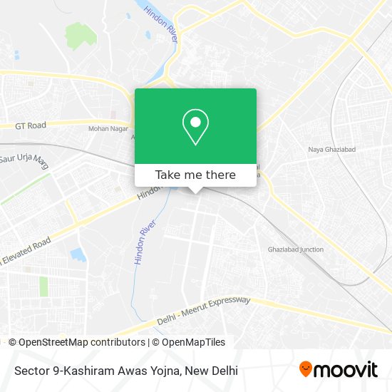 Sector 9-Kashiram Awas Yojna map