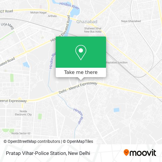 Pratap Vihar-Police Station map