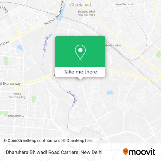 Dharuhera Bhiwadi Road Carriers map