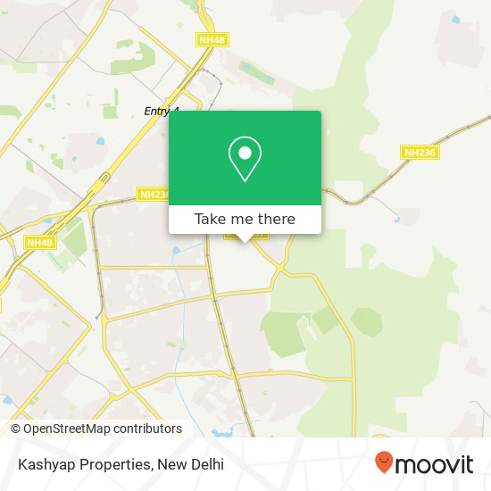 Kashyap Properties map