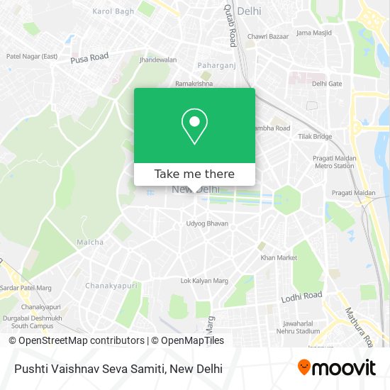 Pushti Vaishnav Seva Samiti map