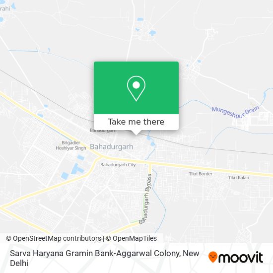 Sarva Haryana Gramin Bank-Aggarwal Colony map