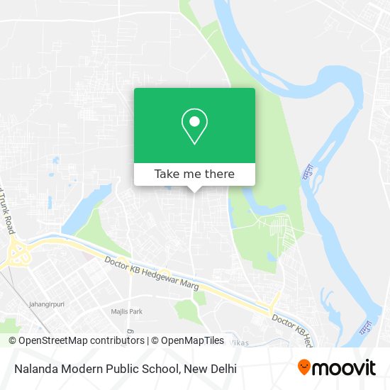 Nalanda Modern Public School map