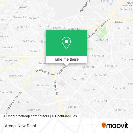 Arcop map