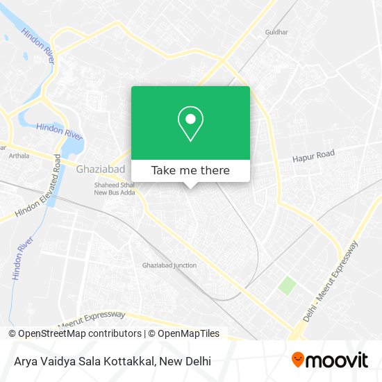 Arya Vaidya Sala Kottakkal map