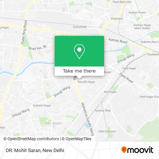 DR. Mohit Saran map