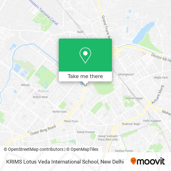 KRIMS Lotus Veda International School map