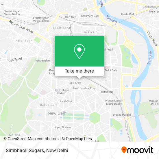 Simbhaoli Sugars map