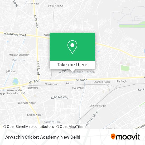 Arwachin Cricket Academy map