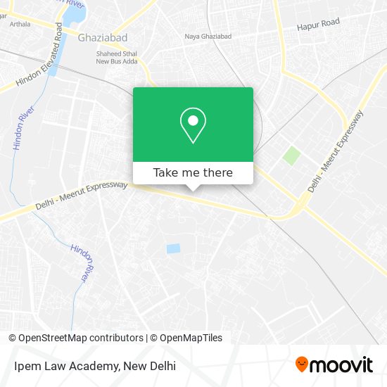 Ipem Law Academy map