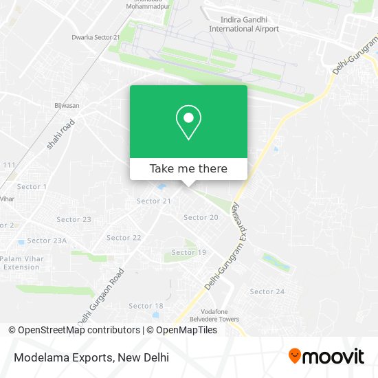 Modelama Exports map