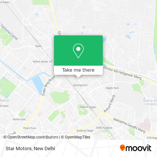 Star Motors map