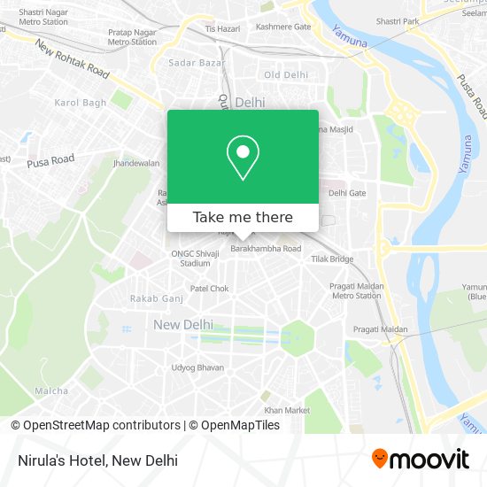 Nirula's Hotel map