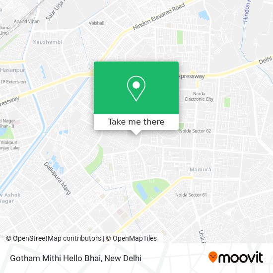 Gotham Mithi Hello Bhai map