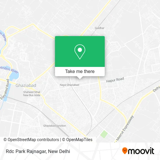 Rdc Park Rajnagar map