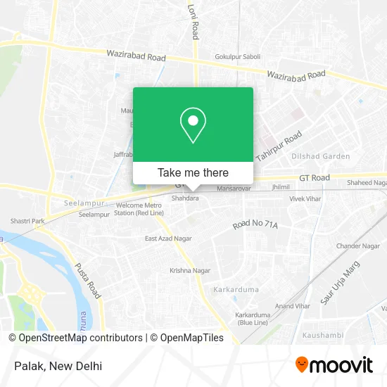 Palak map