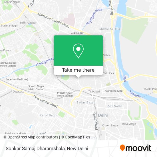 Sonkar Samaj Dharamshala map