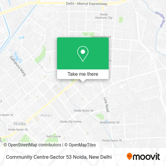 Community Centre-Sector 53 Noida map