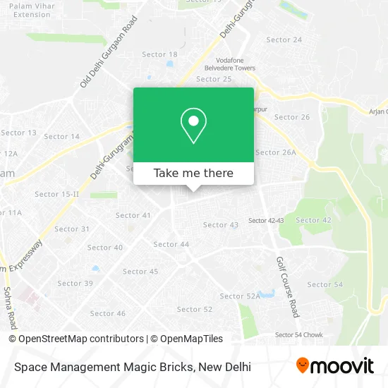 Space Management Magic Bricks map