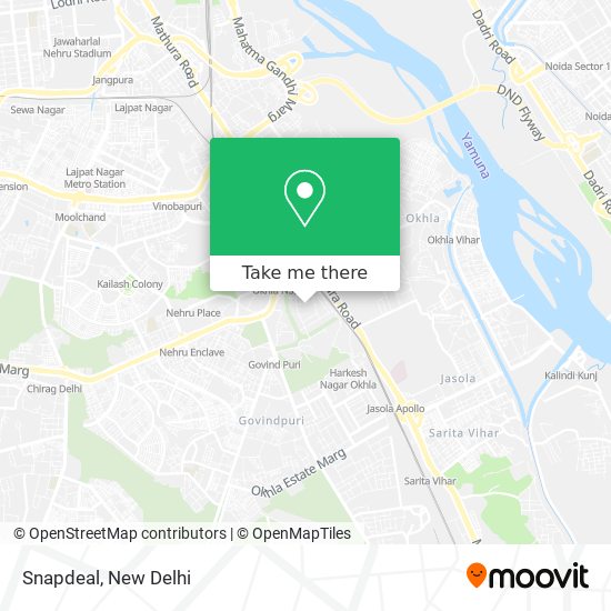 Snapdeal map