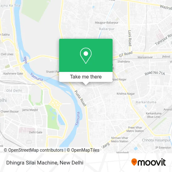 Dhingra Silai Machine map