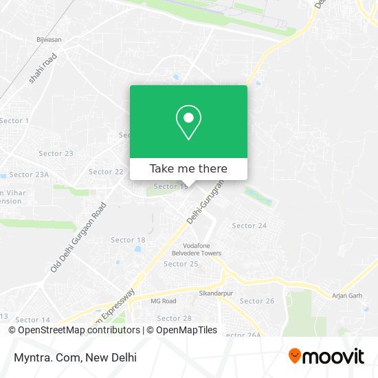 Myntra. Com map