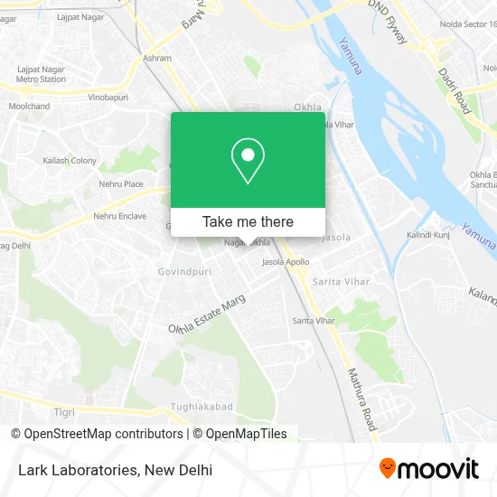 Lark Laboratories map