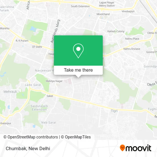 Chumbak map